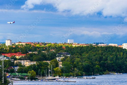 Photography Stockholm, Sweden A view of Lake Malaren towrds the Bromma suburb