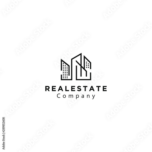 Real estate logo - modern and simple design