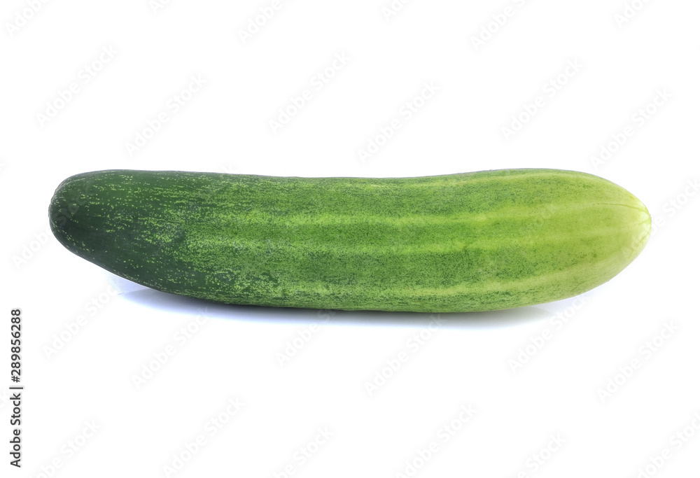 cucumber isolated on white background cucumber isolated on white background