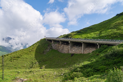 Wallpaper Mural Picturesque surroundings of Grossglockner High Alpine Road in summer Torontodigital.ca