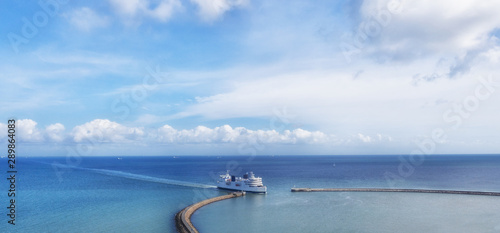 Hafeneinfahrt Fehmarn