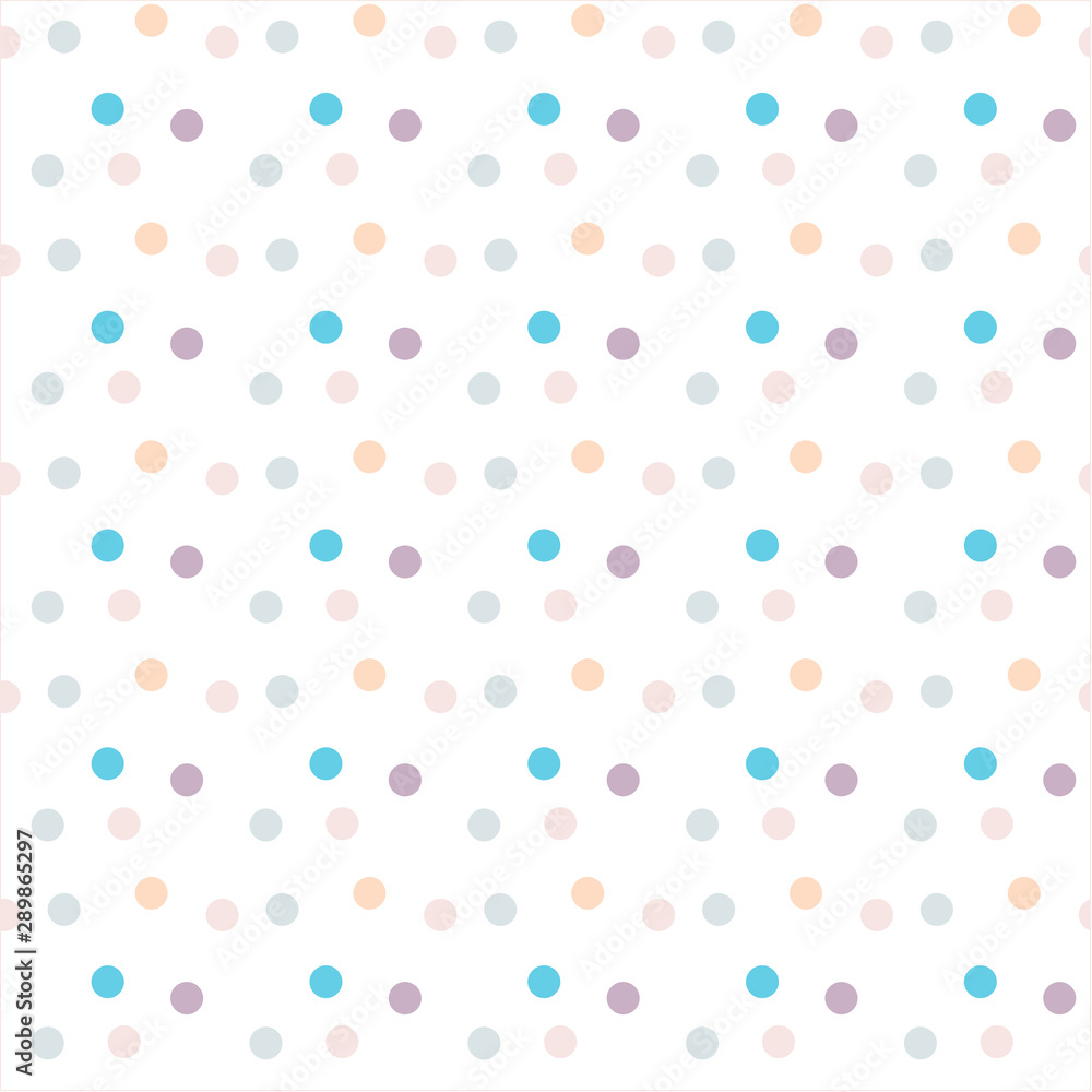 Seamless pattern. Multi-colored circles on a white background. Seamless pattern. Multi-colored circles on a white background.