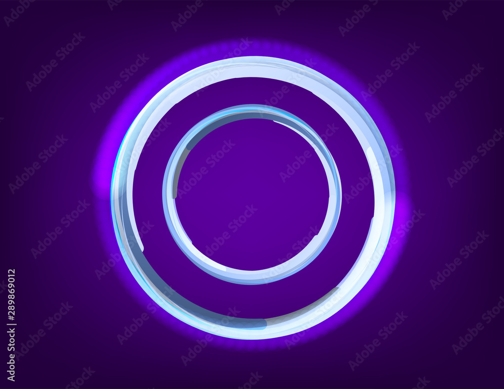 Luxury chrome metal, abstract metallic circle vector background Luxury chrome metal, abstract metallic circle vector background