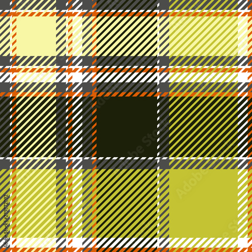 Plaid or tartan vector is background or texture in many color