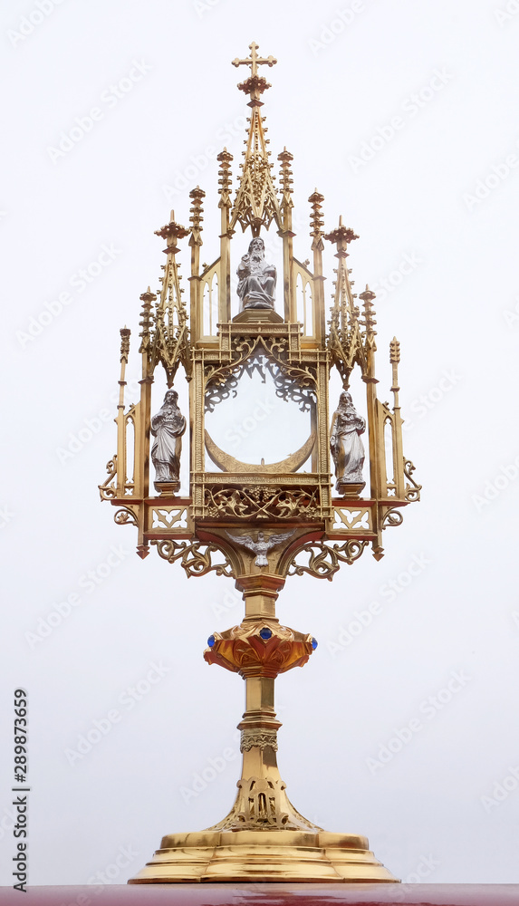 Monstrance, Church of Saint Matthew in Stitar, Croatia