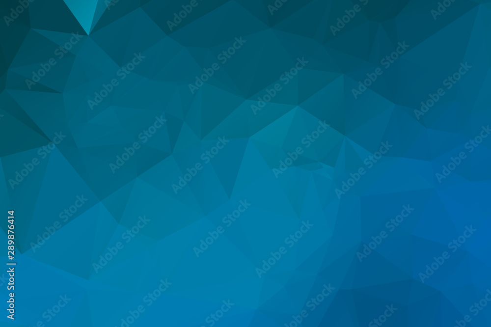 Obraz premium Abstract multicolor emerald green background. Vector polygonal design illustrator