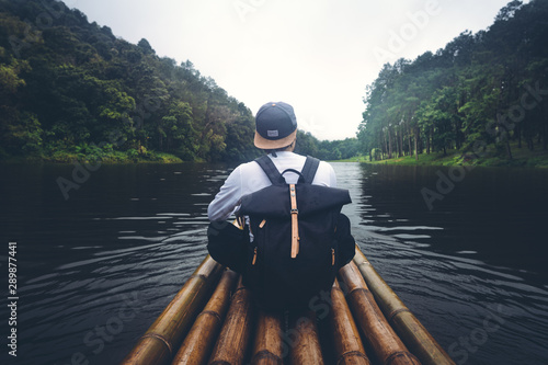 Reservoir, Pang Ung Reservoir, Travel Reservoir and Bamboo Raft Ride