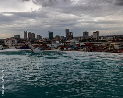 phnom penh city cambodia infinity pool skyline