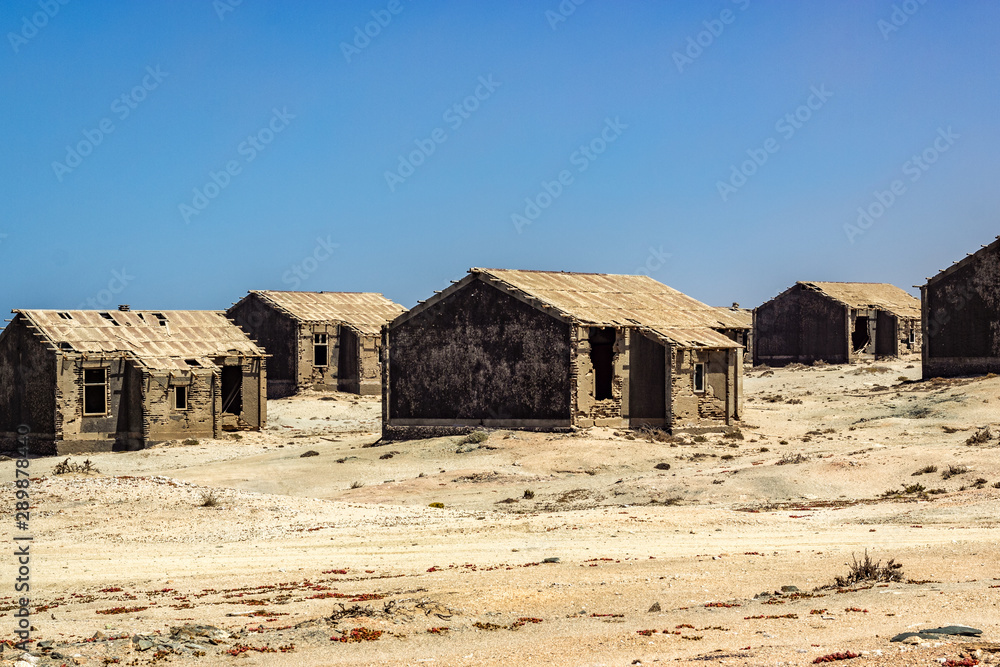 The Ruins of Elizabeth Bay Mining Town in Namibia The Ruins of Elizabeth Bay Mining Town in Namibia