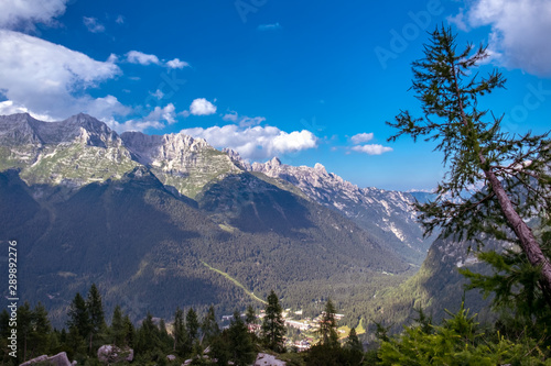The Montasio group in the Julian Alps