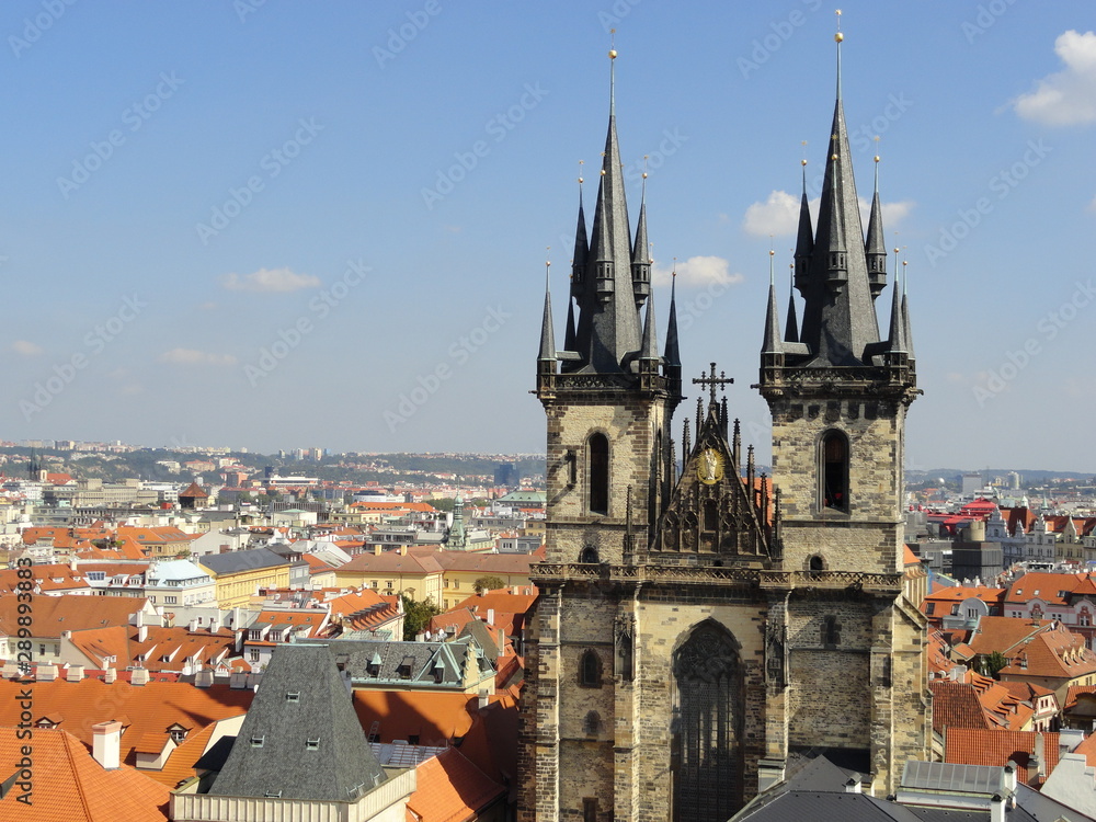 Fototapeta premium Blick auf Prag