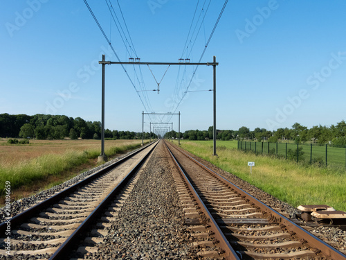 Railroad track