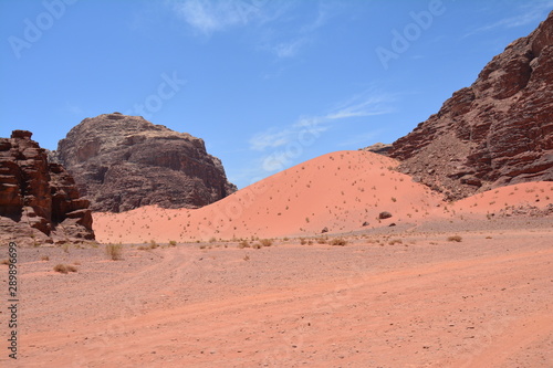 D  sert Wadi Rum Jordanie