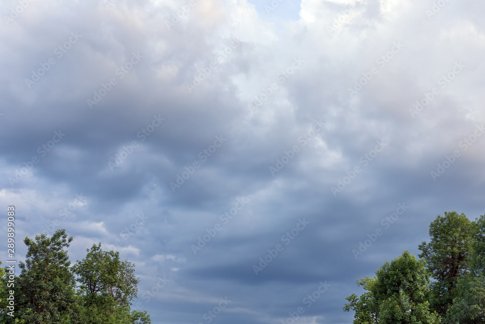 .Clouds in the firmament, evening sunset, clear Sunny day. .Clouds in the firmament, evening sunset, clear Sunny day.