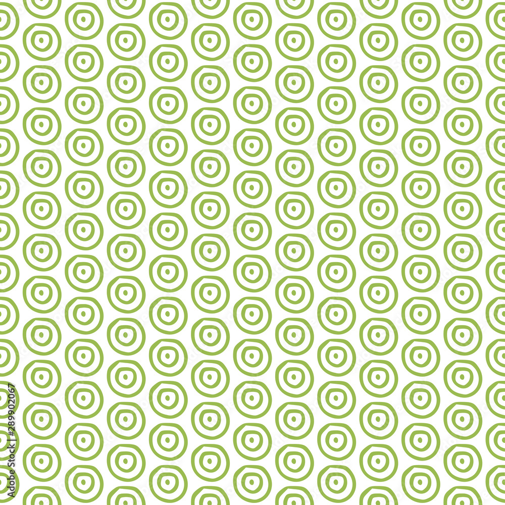 Light green concentric circles seamless pattern vector Light green concentric circles seamless pattern vector