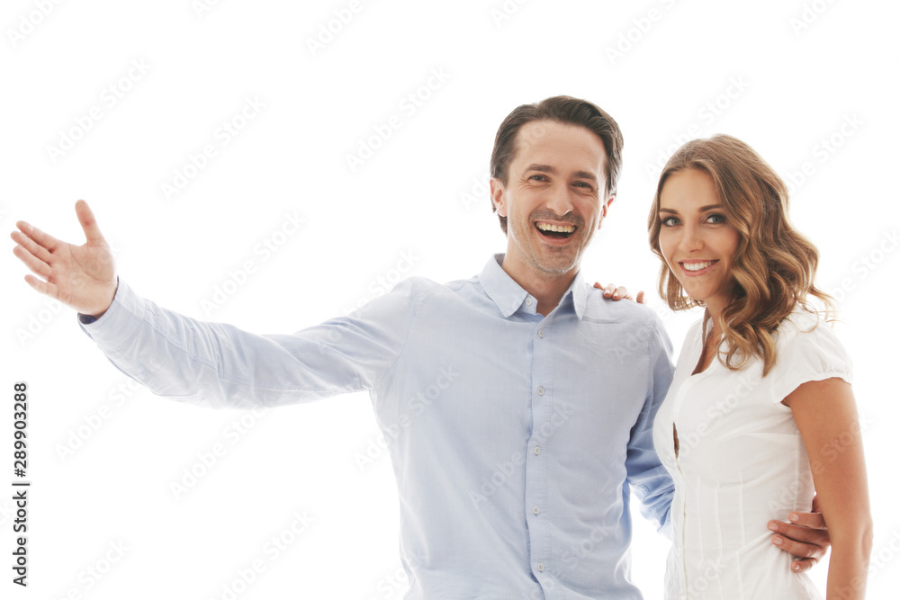 Happy couple smiling Happy couple smiling
