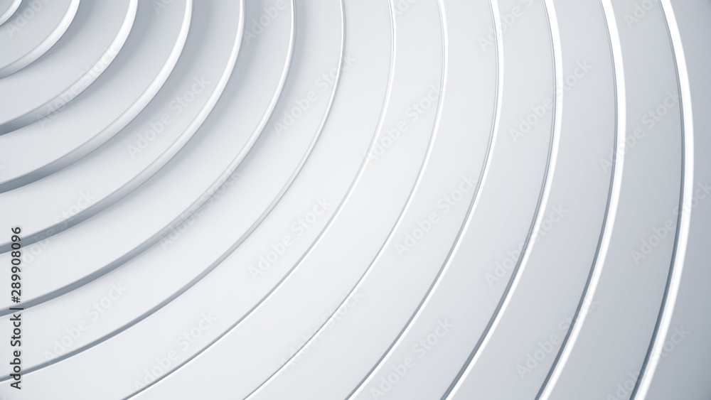 Modern and clean 3d render illustration. Business abstract background for corporate brochure. Geometry pattern with circles come from center. Modern and clean 3d render illustration. Business abstract background for corporate brochure. Geometry pattern with circles come from center.