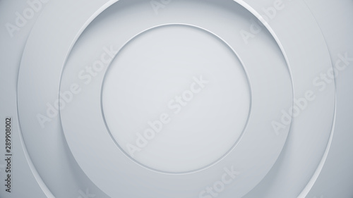 Simple and clean geometric abstract background. Business brochure. Cover template design. 3d render illustration.