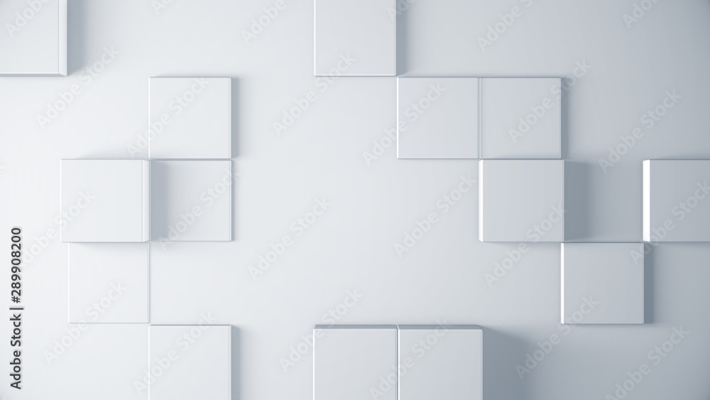 Clean and modern surface with cubes. Geometric mosaic texture. Abstract background concept for business template or corporate slide. 3d illustration. Clean and modern surface with cubes. Geometric mosaic texture. Abstract background concept for business template or corporate slide. 3d illustration.