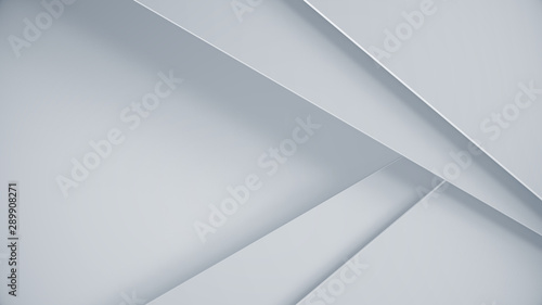 Clean abstract background for business slide. Minimal style corporate template. 3d illustration.