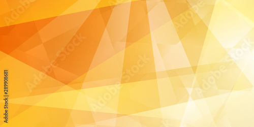 Abstract background of intersecting lines and polygons in yellow colors