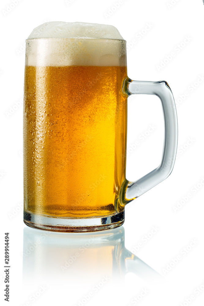 Pitcher of Beer with Foam Pitcher of Beer with Foam