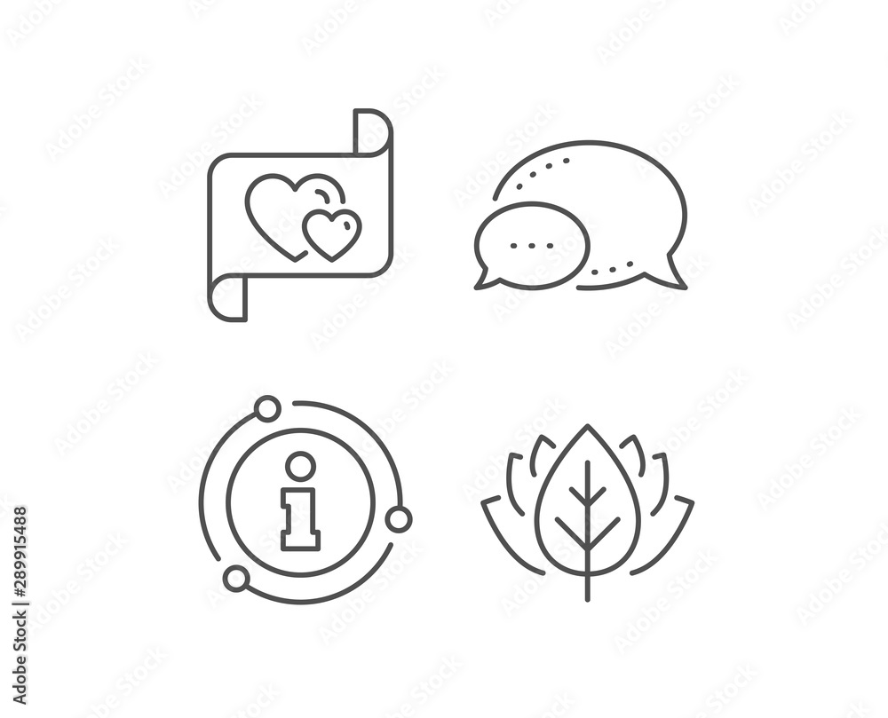 Love letter line icon. Chat bubble, info sign elements. Heart mail sign. Valentine day symbol. Linear love letter outline icon. Information bubble. Vector Love letter line icon. Chat bubble, info sign elements. Heart mail sign. Valentine day symbol. Linear love letter outline icon. Information bubble. Vector