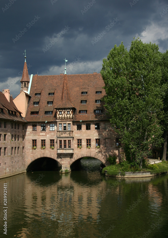 Naklejka premium unterwegs in Nürberg