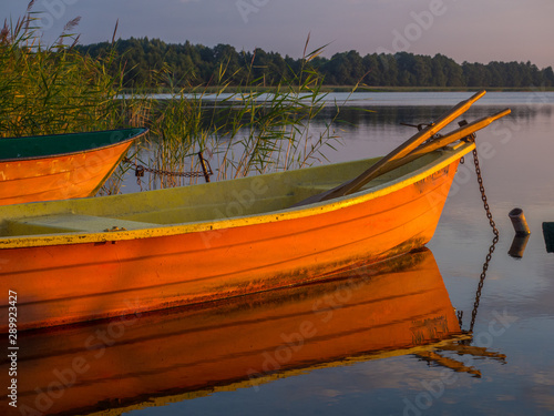 Wooden boats photo