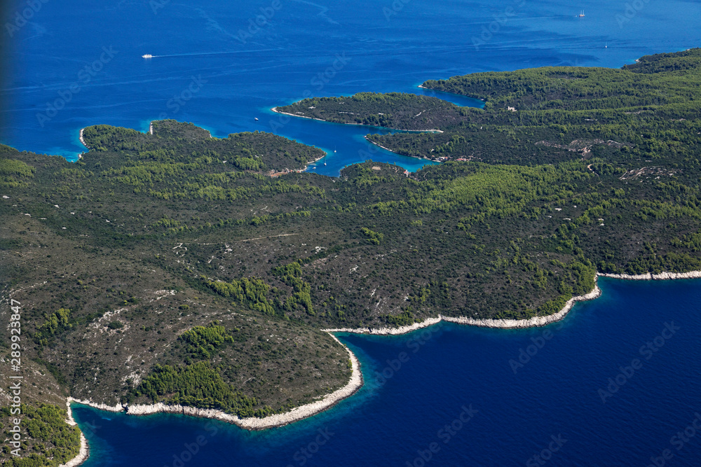 Scedro Island in Croatian Adriatic sea