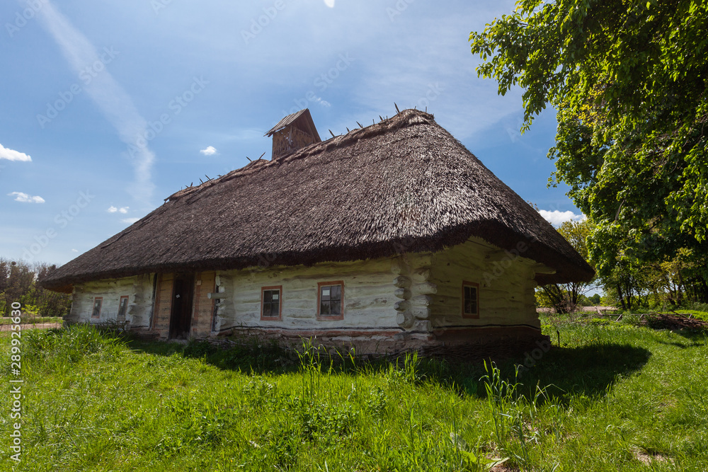 Building in Pirogogo Ethnographic Park, Kiev, Ukraine
