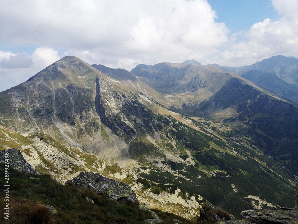 Fototapeta premium Alpine landscape 