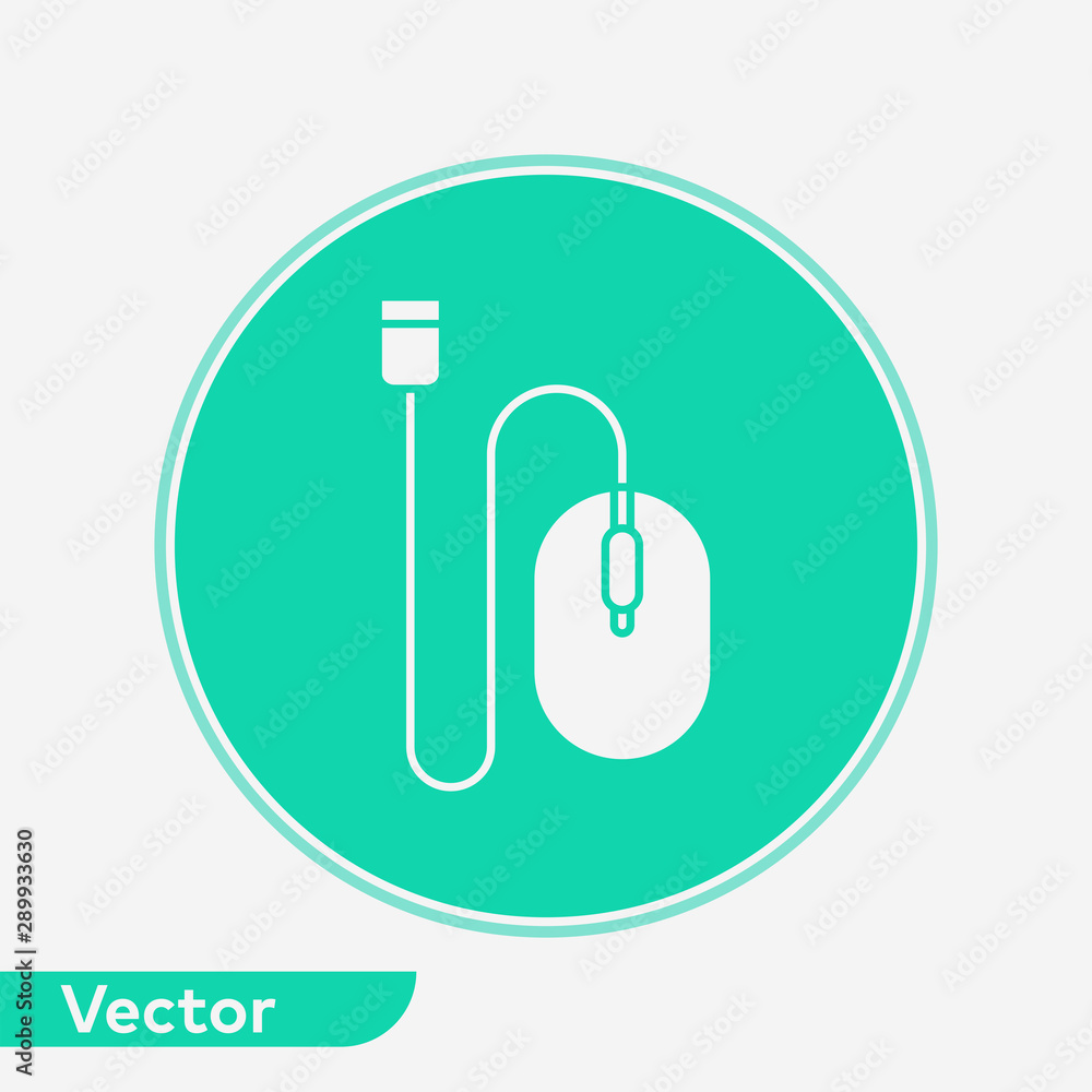 Mouse vector icon sign symbol