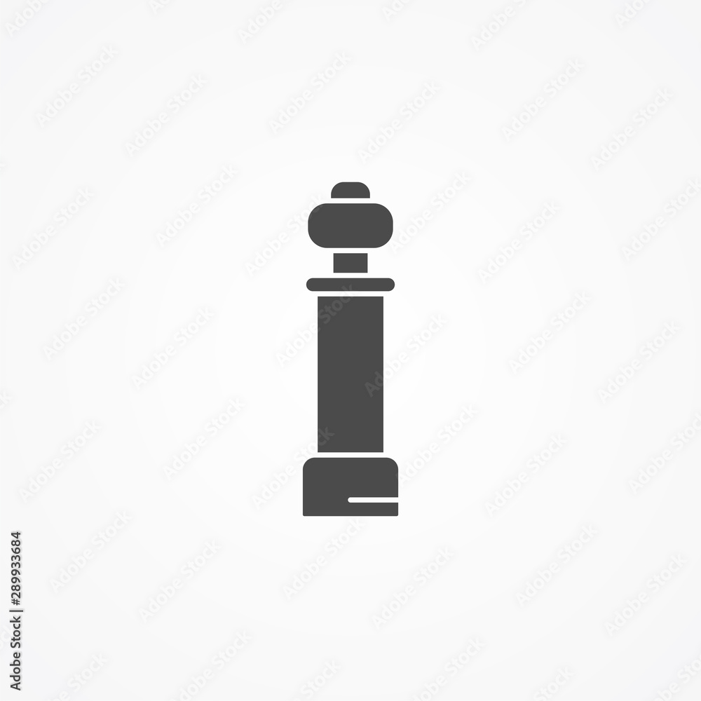 Pepper vector icon sign symbol Pepper vector icon sign symbol