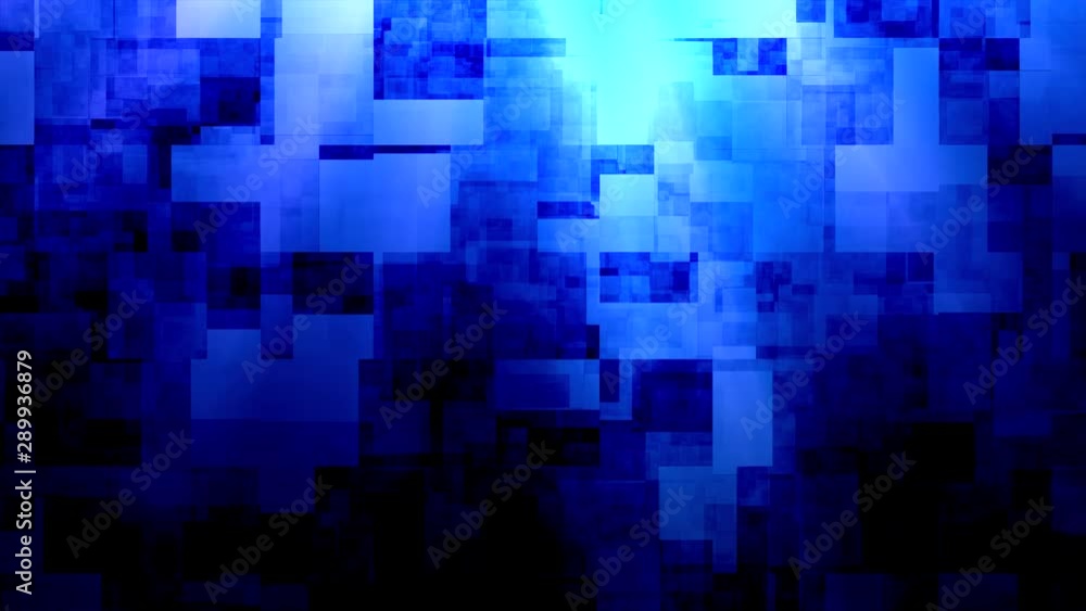 Blue Block Abstract Background Blue Block Abstract Background