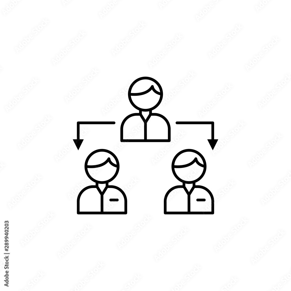 Work team, recruitment icon. Element of recruitment thin line icon Work team, recruitment icon. Element of recruitment thin line icon