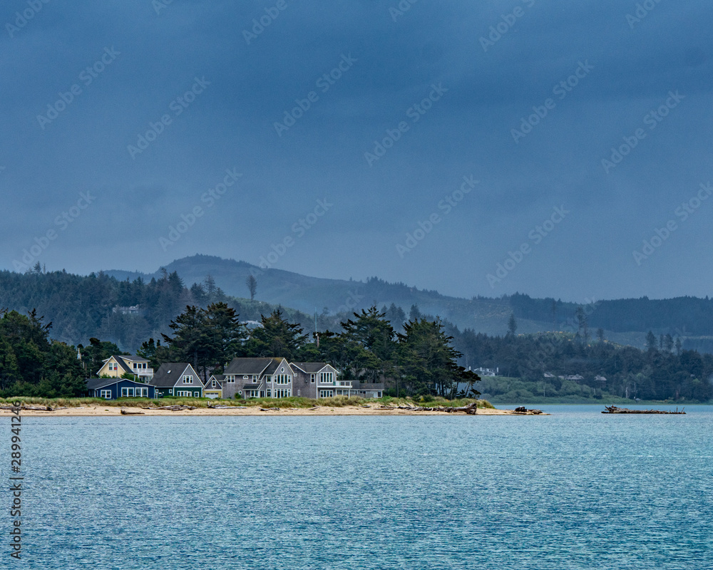 Obraz premium Oceanfront Property