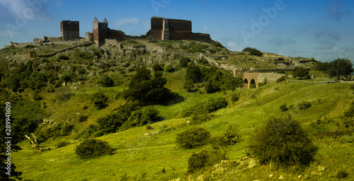 Photos coasts on the island of Bornholm, Hammershus and its surroundings