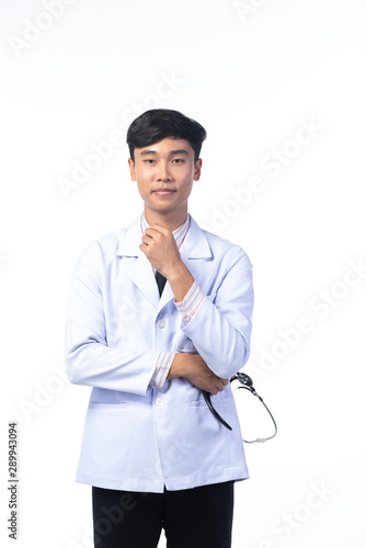 Portrait of an Asian doctor...