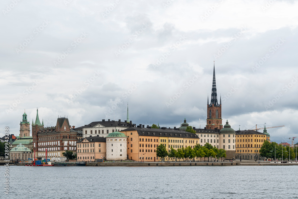 Panorama of Gamla Stan island in Stockholm Panorama of Gamla Stan island in Stockholm