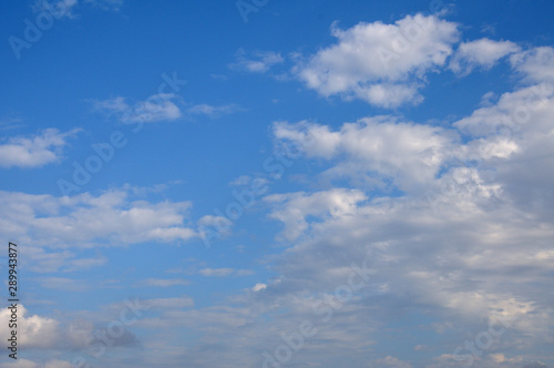 Blue cloudy sky for background © moviephoto