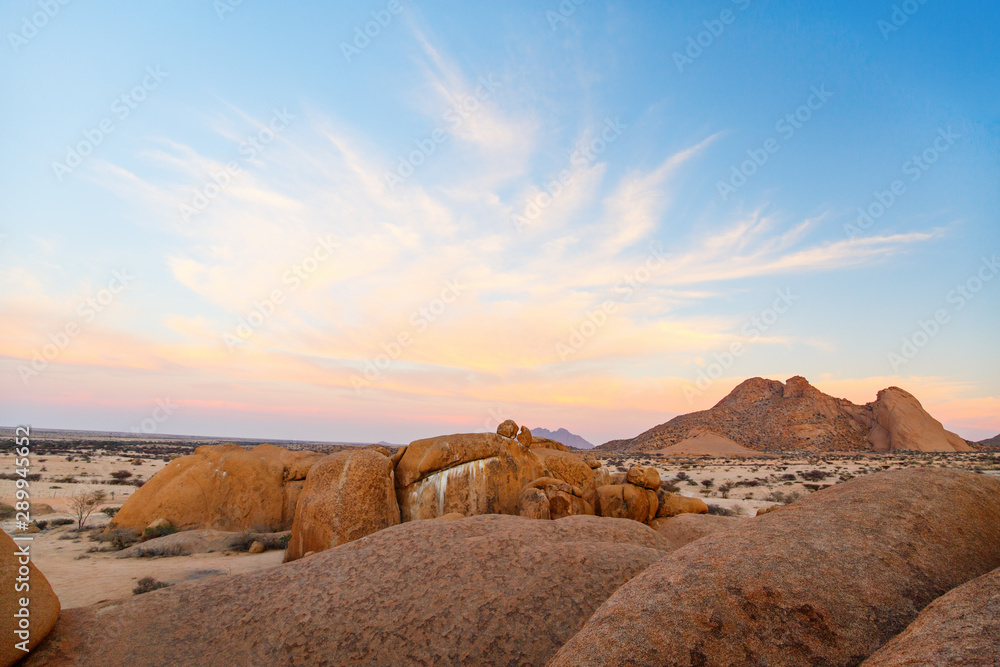 Sunrise at Spitzkoppe Namibia