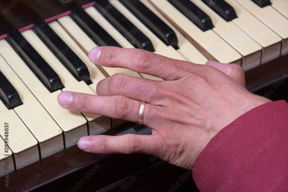 Fototapeta premium Mano de Pianista
