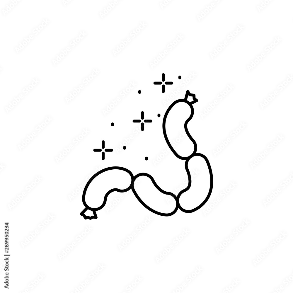 Sausages, food icon. Element of October festival icon Sausages, food icon. Element of October festival icon
