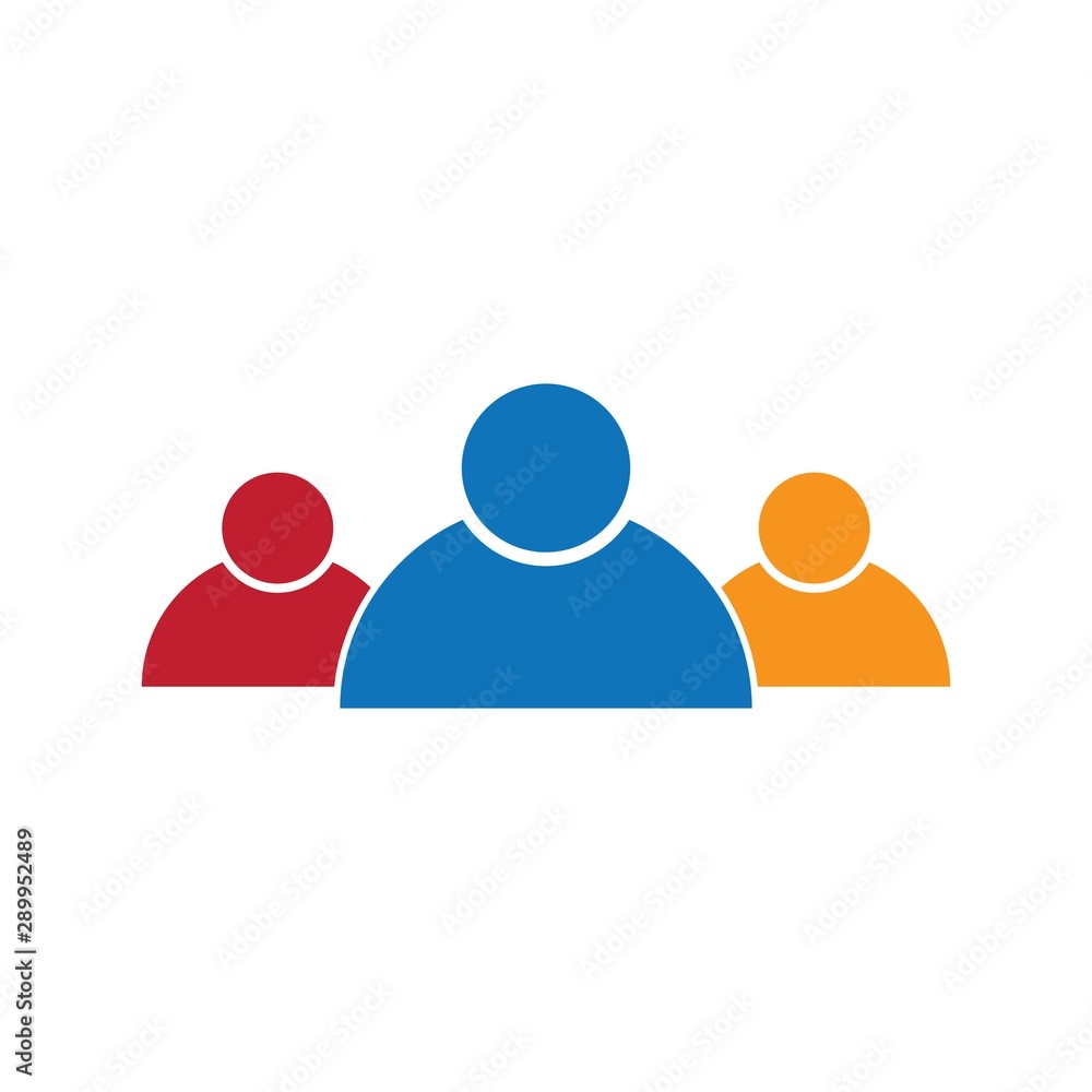 People logo template vector icon design People logo template vector icon design