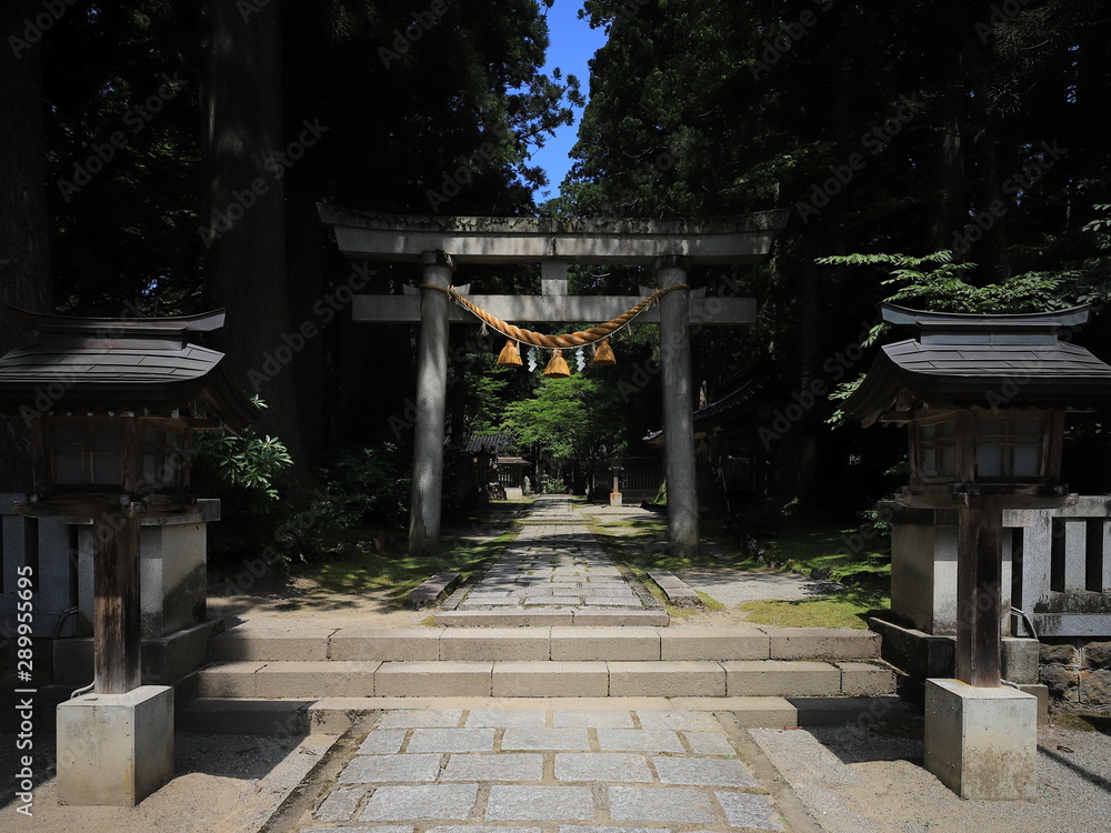 a Shinto shrine
