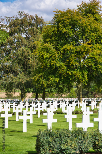 beautiful war cemetery in Europe 