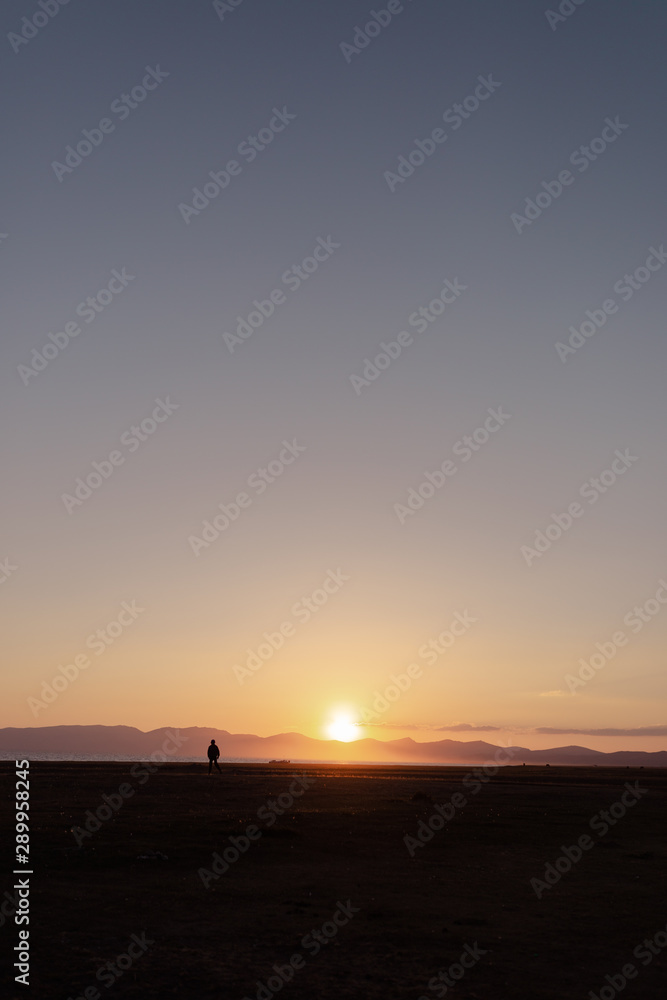 Evening at Song Kul