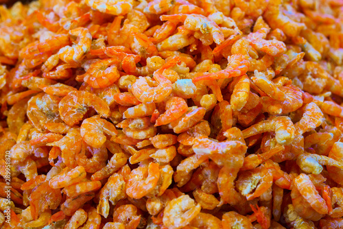 Dried shrimps, a favorite dried ingredient for many food.