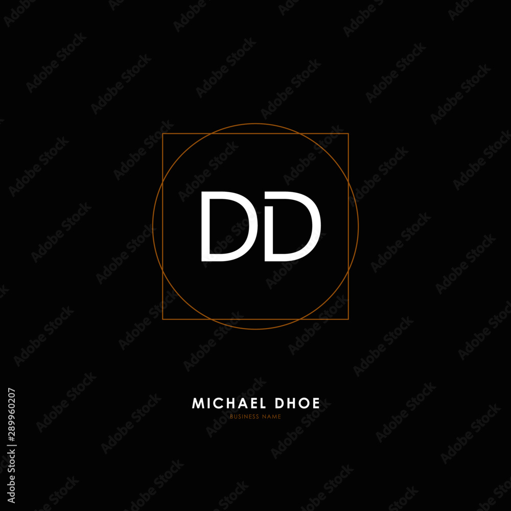 D DD Initial logo letter with minimalist concept. Vector with scandinavian style logo. D DD Initial logo letter with minimalist concept. Vector with scandinavian style logo.